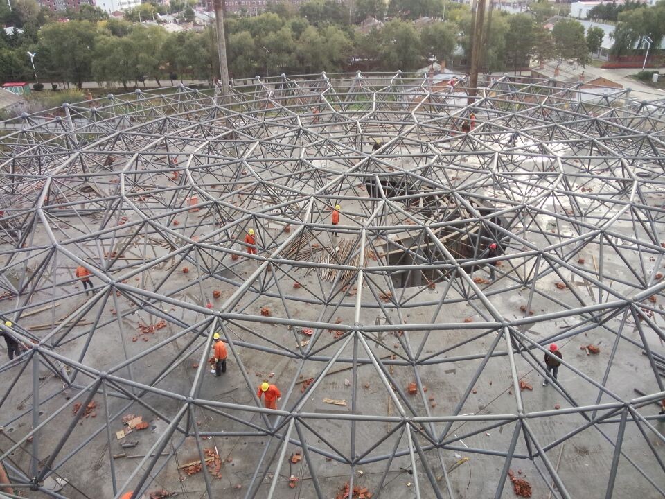 北京全民健身中心网架