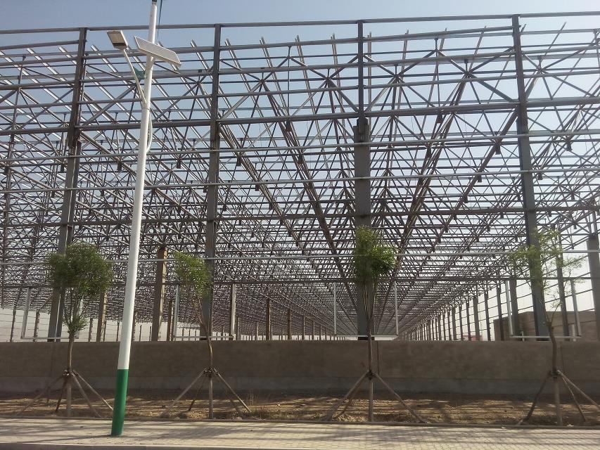 北京汽车工业厂房网架