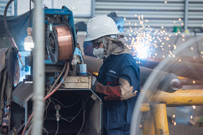 北京网架焊接车间